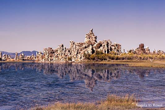 Landschaftsbilder kaufen: Mono Lake in Kalifornien, Kalktuff, ziert auch das Innencover des Pink-Floyd-Albums "Wish you were here" | Angela to Roxel