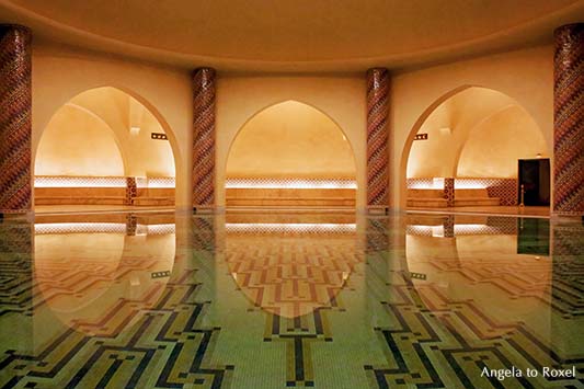 Fotografien kaufen: Hamam, Hassan-II.-Moschee, Casablanca, available light, Casablanca / Marokko | Architektur Bilder kaufen, Ihr Kontakt: A. to Roxel