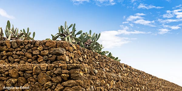 Pyramidenförmige Terrassenbauten aus Lavasteinen, Ethnographischer Park Pirámides de Güímar, Güímar, Santa Cruz de Tenerife, Teneriffa, Spanien 2015